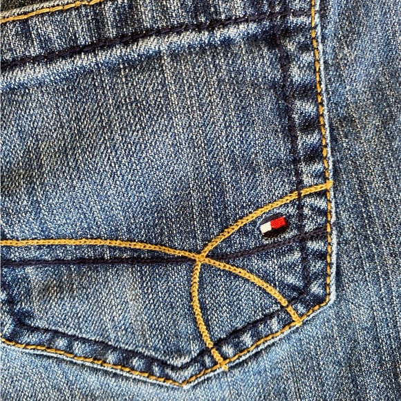 Tommy Hilfiger women’s calf roll up capri jeans size 4 - Picture 6 of 8